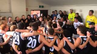 Rebel TV North Ballarat Rebels sing the team song after Rd6 Win [upl. by Milli]