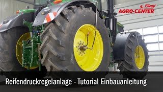 Reifendruckregelanlage Nachrüsten Traktor ISOBUS RDA Tutorial Einbau Fliegl ISOfill [upl. by Bodi]