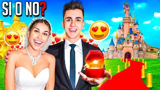 PIDO MATRIMONIO A MI NOVIA EN EL CASTILLO DE DISNEYLAND [upl. by Ahsir]