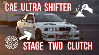 2001 E46 Stage 2 clutch and CAE shifter installreview [upl. by Navar]