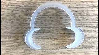 Dental Orthodontic Cheek retractor Mouth Opener tool [upl. by Htebirol]