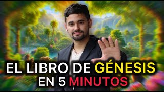 El Libro de Génesis en 5 Minutos  La Biblia Resumida biblia [upl. by Ardnauqal317]