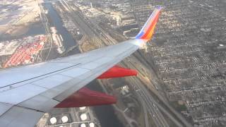 Southwest 737800 Takeoff from Chicago Midway Airport [upl. by Gazo]