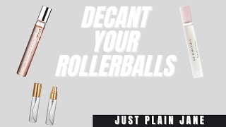 How To Decant your Perfume Bottles Rollerballs and Dabbers [upl. by Strephonn]