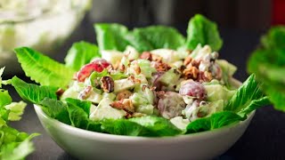 Waldorf Salad Recipe [upl. by Kela89]