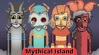 MonsterBox Mythical Island ALL MONSTERS incredibox mod msm Mythical Island with Knurv and Buzzinga [upl. by Einnep]