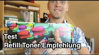 Test Refill Toner für Laserdrucker  Toner Test  Laserdrucker Toner [upl. by Anatollo18]