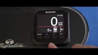 Suzuki Marine multi function gauge [upl. by Ecaroh]