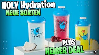 🥤🤾NEUE HOLY HYDRATION SORTEN  Holy Review Test  Holy Energy Rabattcode  Zubereittung [upl. by Ahto]