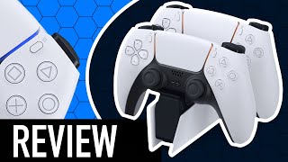 Official Sony PS5 Dualsense Charging Station Review  The Best Way To Charge Your Controllers [upl. by Nnylorac]