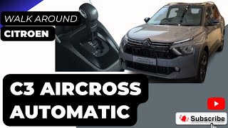 New Citroen C3 Aircross Automatic Mid Size SUV Only 1285 lakh [upl. by Memberg]