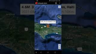 Baraderes Haiti Earthquakes 81421 [upl. by Eniamrahs]