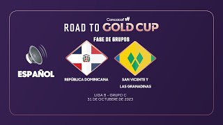 República Dominicana vs San Vicente y las Granadinas  Clasificatoria Copa Oro Concacaf W 2024 [upl. by Doria]