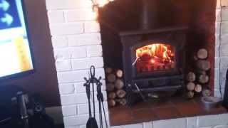 Clarke Regal Woodburner Demo Video [upl. by Brandyn]