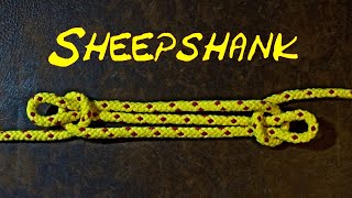 How to Tie Sheepshank  Three Ways to Tie the Sheepshank Including the Marlin Spike Hitch Method [upl. by Stimson]