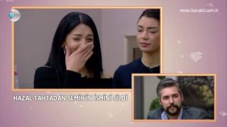 Kısmetse Olur  Hazal Semihin adını tahtadan siliyor [upl. by Emmuela]