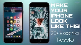 My Perfect Jailbroken iPhone Setup 20 ESSENTIAL TWEAKS [upl. by Bora]