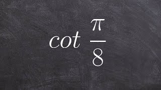 How to evaluate cotangent using a calculator [upl. by Dannon]