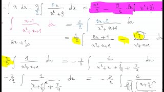 Analyse2calcul des intégralespartie3 [upl. by Yenohtna]