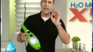 H2O Mop X5  HandHeld Steamer easily cleans stains [upl. by Gorton]