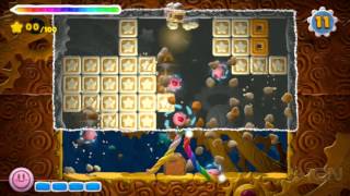 Kirby and the Rainbow Curse Walkthrough  Challenge Mode Challenge 40 Gold Medal [upl. by Erminie]