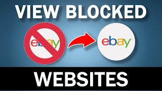 How to View Blocked Websites Using a Proxy Server [upl. by Ennaylloh]