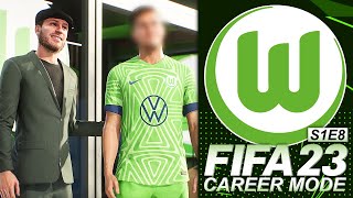 PANIC BUYING  FIFA 23 WOLFSBURG CAREER MODE S1E8 [upl. by Sobmalarah]