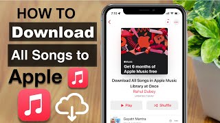 How to Download All Songs in Apple Music Library at Once in a Single Click [upl. by Hsejar]