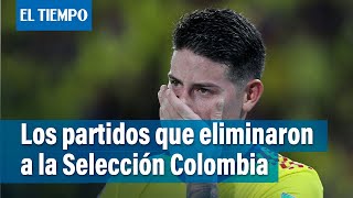 Selección Colombia los partidos que la eliminaron del Mundial  El Tiempo [upl. by Civ]