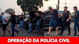 POLÍCIA CIVIL REALIZA PRISÕES E APREENDE DROGAS DURANTE OPERAÇÃO EM APUCARANA [upl. by Anceline]