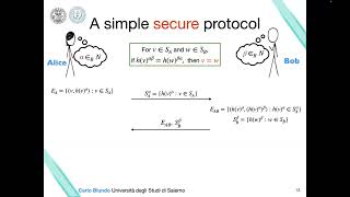 DeCifrisTrends Lecture 7 quotPrivate Set Intersectionquot  Carlo Blundo [upl. by Odlo828]