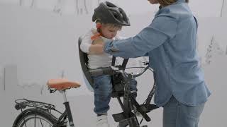 Thule Yepp Nexxt Mini Baby Bike Seat Demonstration [upl. by Tyson]