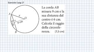 La circonferenza e il teorema di Pitagora [upl. by Neumeyer744]