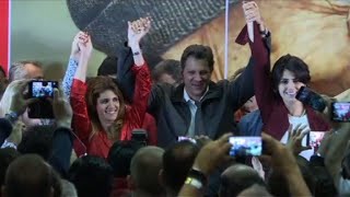 Brésilélections Haddad réagit aux résultats du premier tour [upl. by Dnana]