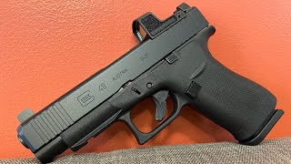 Glock 48 MOS with Romeo zero red dot Worth the money [upl. by Ydissak]