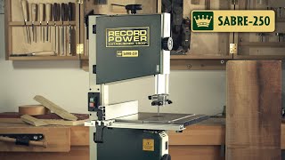 SABRE250 10quot Bandsaw from Record Power [upl. by Enahpets]