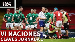 Seis Naciones las claves de la jornada 1 jugadores a seguir selecciones a tener en cuenta  AS [upl. by Ylime]