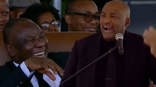 Gayton McKenzie Takes Swipe At EFF quotThey Can Call Me HONORABLE Bhantinti Singing Ramaphosa Songquot [upl. by Gnilsia310]