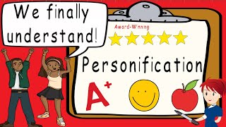 Personification  Award Winning Personification Teaching Video  What is Personification [upl. by Anaejer]