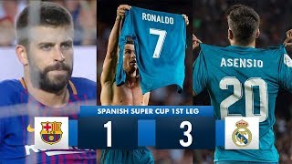 Barcelona 13 Real Madrid HD 1080i Spanish Super Cup Full Match Highlights 130817 [upl. by Maurizio]