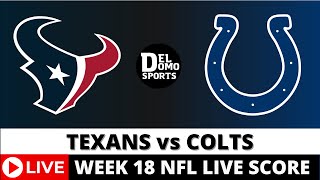 HOUSTON TEXANS VS INDIANAPOLIS COLTS LIVE  NFL Game Score Jan 06 2024 [upl. by Ares263]