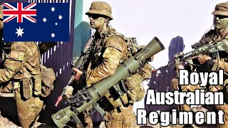 Royal Australian Regiment  Australias Elite Infantry Unit [upl. by Eng]