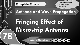 Fringing Effect of Microstrip Antenna in Antenna and Wave Propagation by Engineering Funda [upl. by Elocyn]