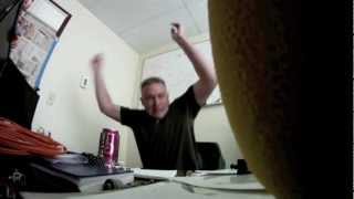 Air Horn Office Chair Prank [upl. by Scutt]