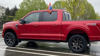 2022 F150 Leveled on 33s Toyo Open Country AT3 [upl. by Meek136]