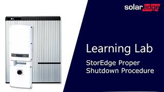 StorEdge Proper Shutdown [upl. by Katina]