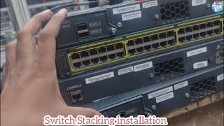 Cisco Switch Stack Installation amp Configuration [upl. by Aerdnaxela]