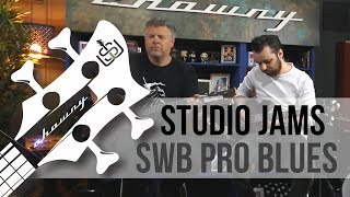 Chowny Studio Jams  SWB Pro Blues [upl. by Anirehs]