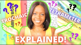 Trochaic Tetrameter Explained In 4 Mins  Amazing Literary Techniques To Use In Your English GCSEs [upl. by Ecyla724]