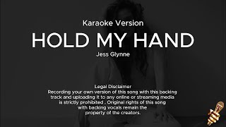 Jess Glynne  Hold My Hand Karaoke Version [upl. by Nai]